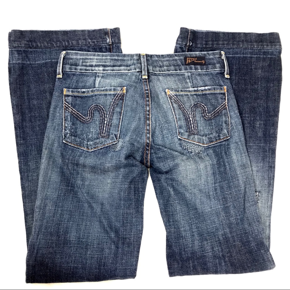 COH Dunaway Low Waist Full Leg Stretch Jeans 25